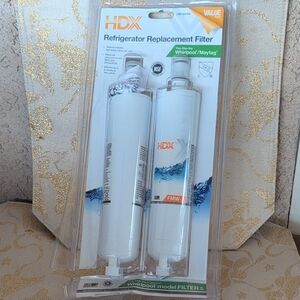 HDX Refrigerator Replacement Filter Double Pack FMW-2